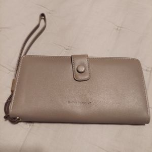 Wristlet wallet phone case